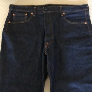 NWOT Levi’s 501 waterless jeans 38x33